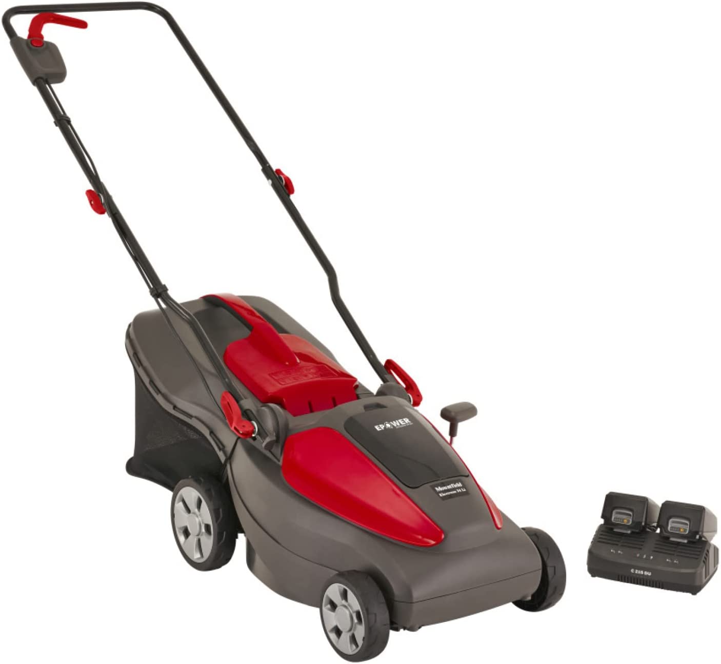 Mountfield Electress 34 Litre cordless lawnmower with battery